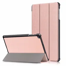 Чехол для samsung Galaxy Tab A 10,1 чехол T510 T515 SM-T510 складной магнитный умный кожаный чехол для сна+ ручка