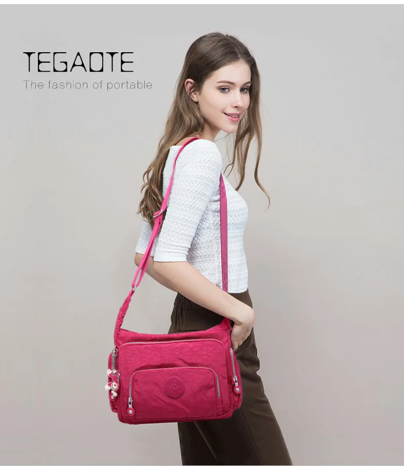 de náilon senhoras bolsa feminina bolsa de
