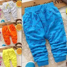 Милые хлопковые детские штаны на весну и осень штаны для новорожденных мальчиков штаны для маленьких девочек одежда для малышей штаны для малышей от 0 до 2 лет