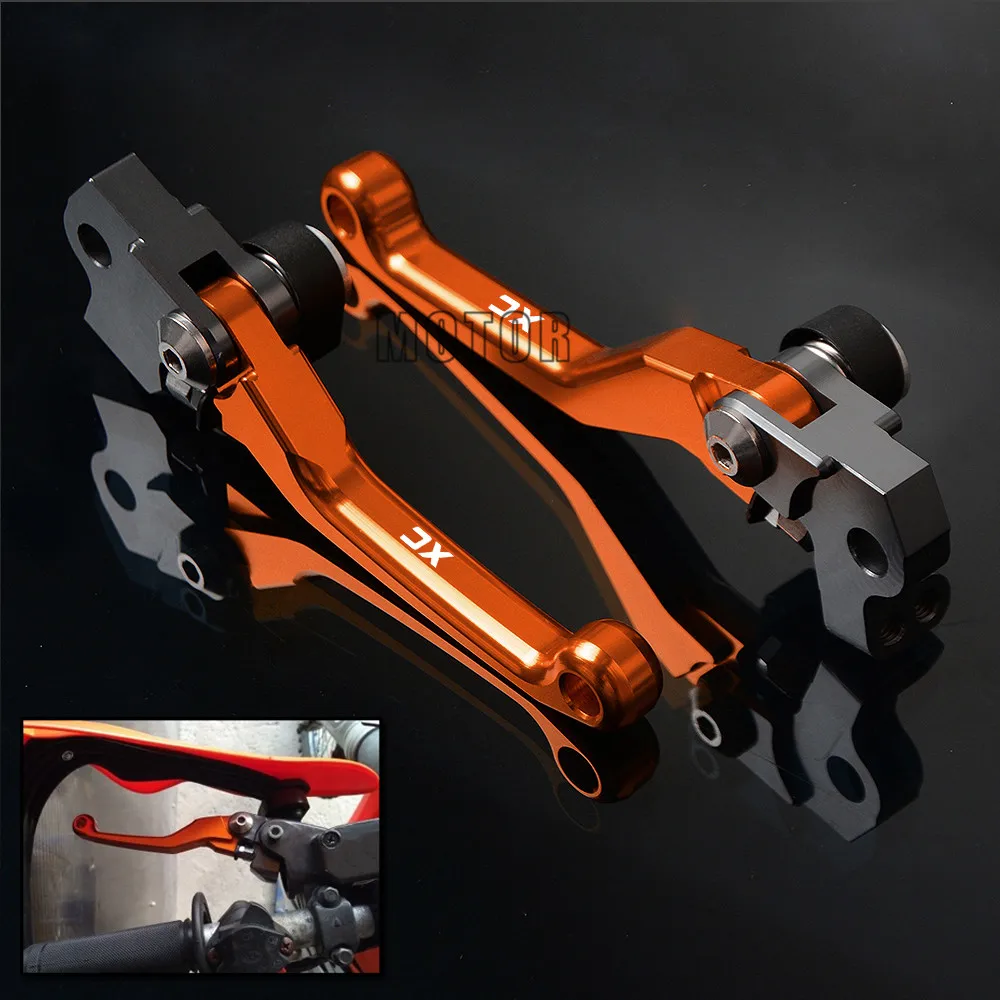 Motocross DirtBike Levers For 65XC 85XC CNC Pivot Clutch Brake Dirt Pit Bike Motorcycles Foldable Handlebar Lever 65 85 XC | Автомобили и