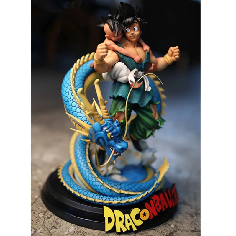 Dragon Ball Супер Saiyan Сон Гоку Ubu Shenron сцены статуя фигурку Коллекция Модель Giocattolo G2293