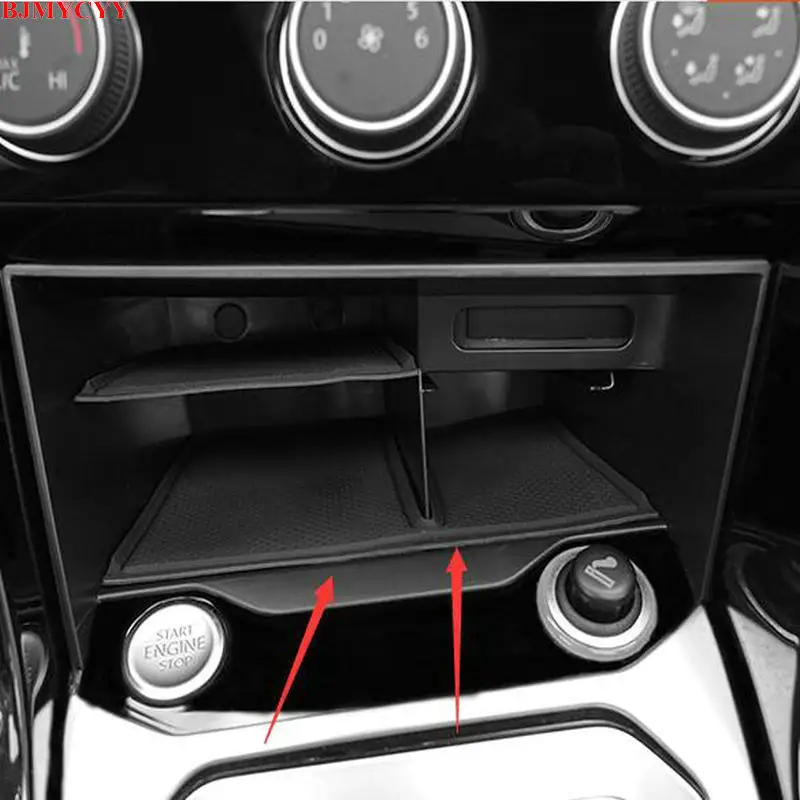 BJMYCYY For Volkswagen t roc troc T-ROC 2018Storage and arrangement of internal accessories of automobile central storage box