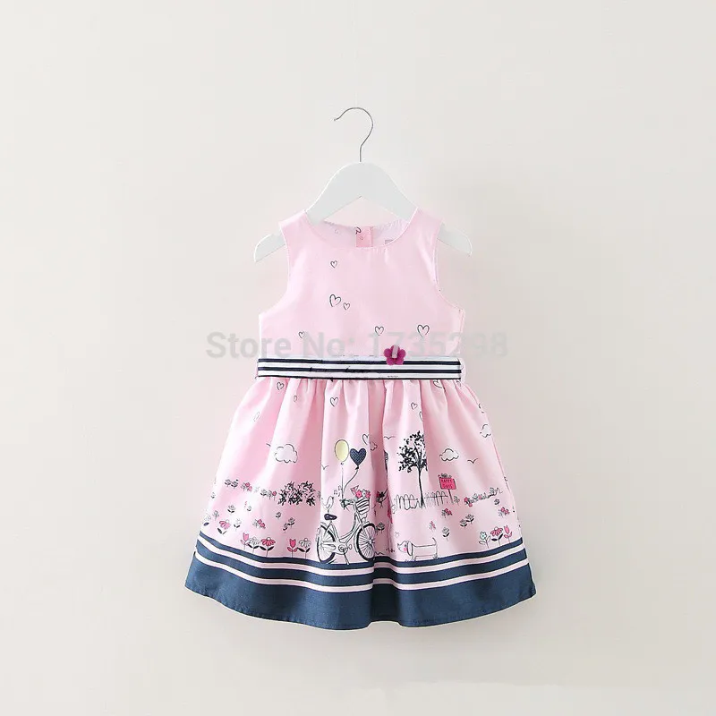 

Girl Dress Summer 2016 New Brand Baby Girls Dress Kids Clothes Vestidos Children Dress Princess Party Dresses for Girls