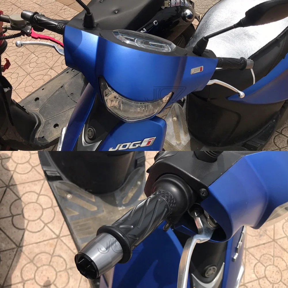 Наконечники руля CNC для мотоцикла 22 мм универсальные наконечники Yamaha Honda Kawasaki Aprilia