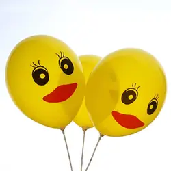 12 дюйм(ов) Globos Rubber Duck Гелием Латексных Шаров детский надувной Классические игрушки Свадебные украшения День рождения шар