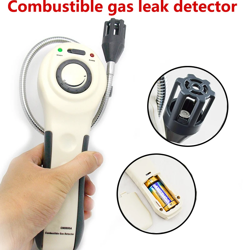 

Combustible gas leak detector Industrial portable gas detector Natural gas methane ethane propane detector