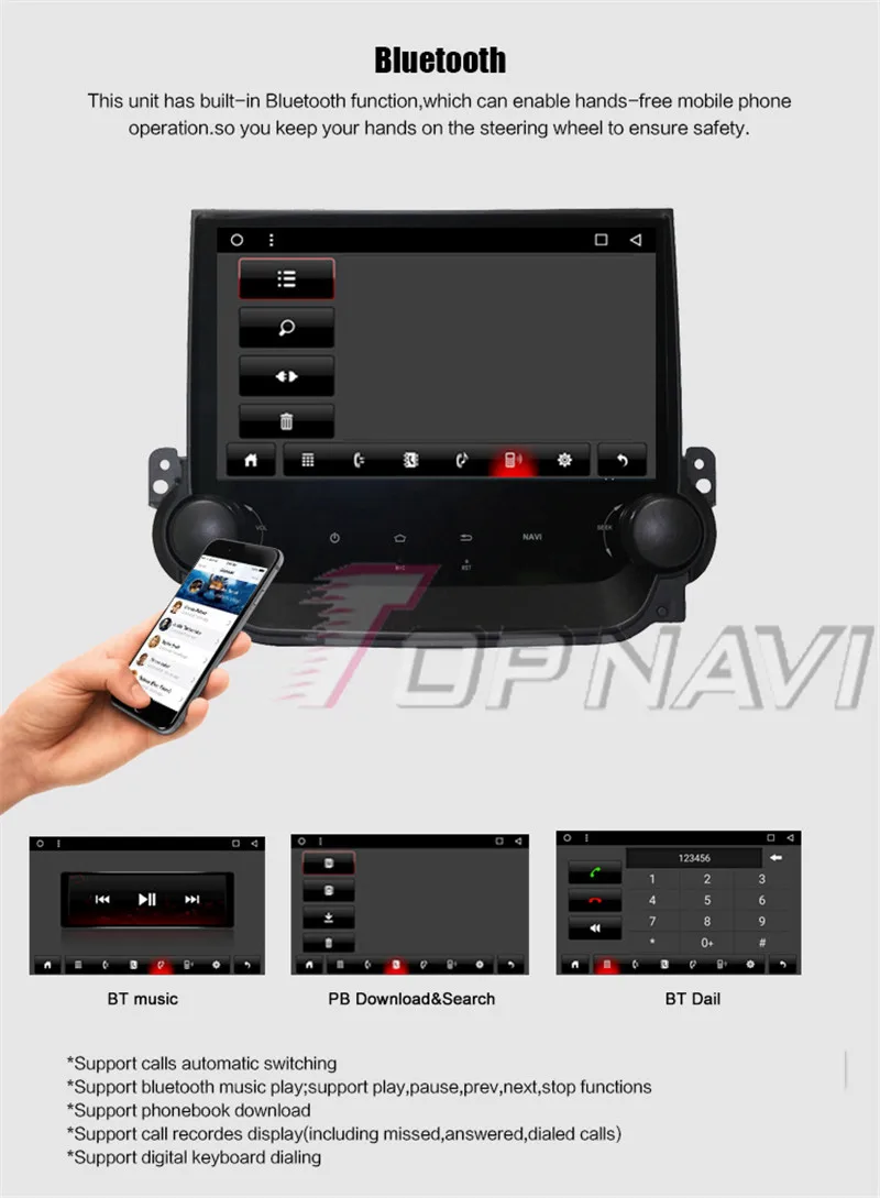 car audio 2 din For Chevrolet Malibu 2014