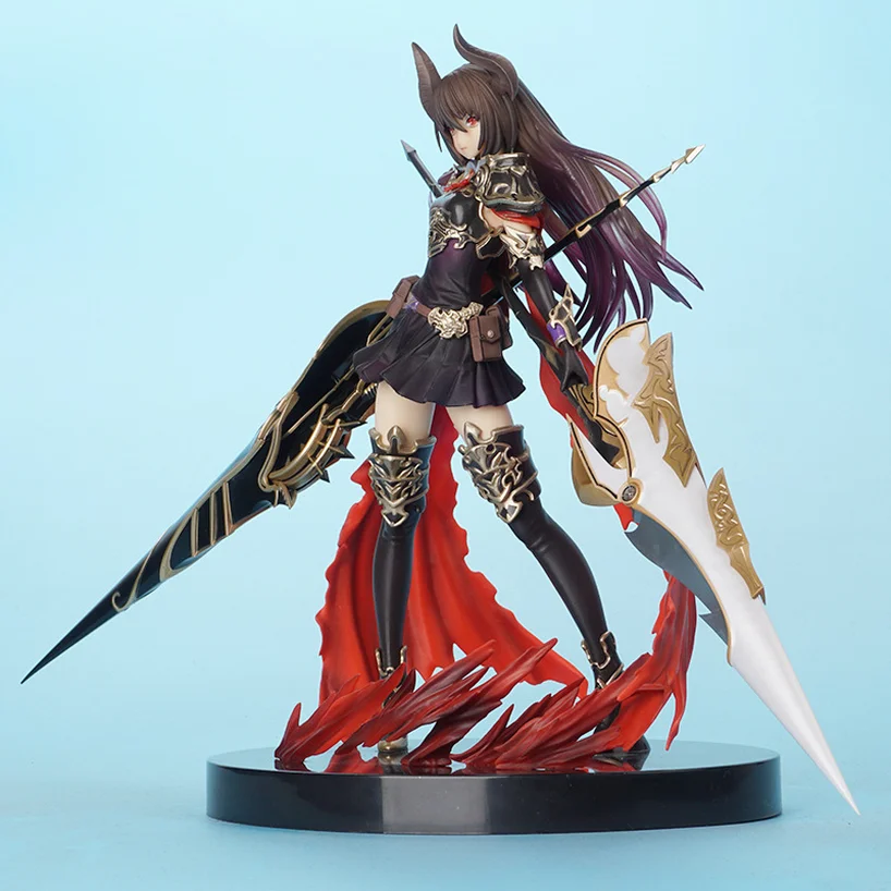 

24CM Hot 1pcs Pvc Japanese Sexy Anime Figure Rage of Bahamut Diadragoon Forte Action Figure Collectible Model Toys Brinquedos