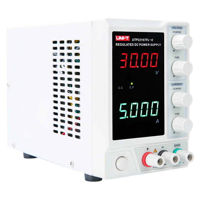 UNI-T UTP3315TFL-II Напряжение регулятор постоянного тока Регулируемый Мощность принадлежности для детей, на возраст от 0 до 30 V/0-5A 4-разрядный Напряжение и ток светодиодный дисплей