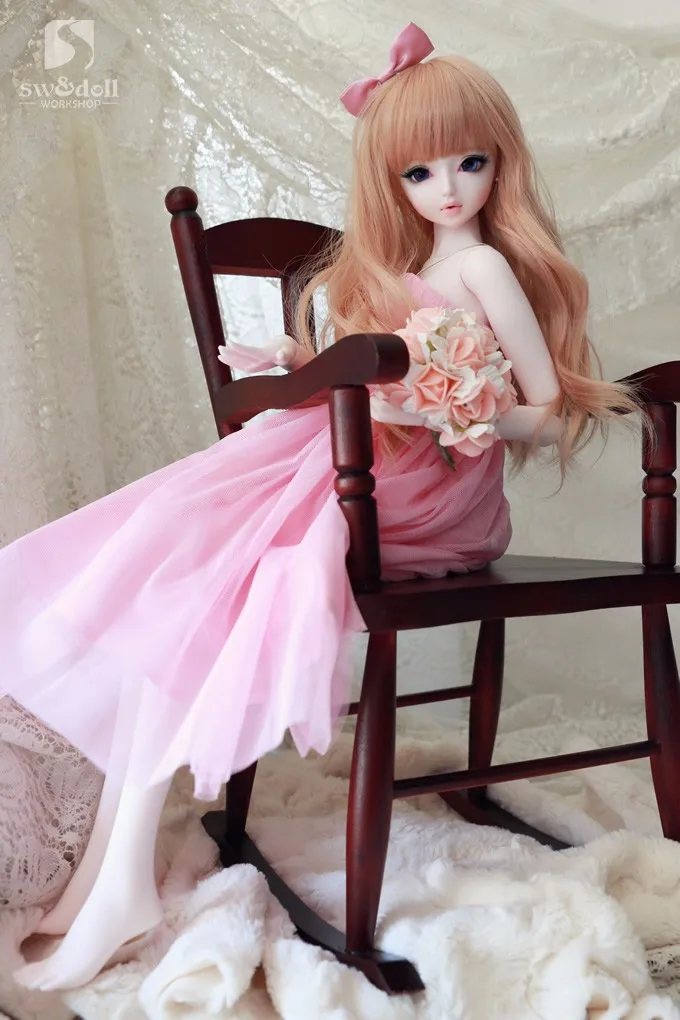 BJD/SD Кукла Одежда/бюстгальтер вуаль платье для 1/4 Масштаб 3 цвета на выбор Bjd Кукла Одежда Аксессуары
