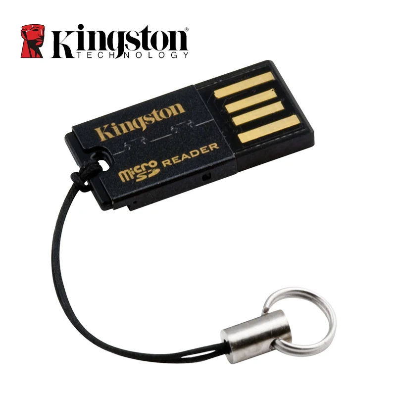 Kingston USB2.0 Micro SD Card Reader Card Adapter Plug Play Portable Mini H9S8 