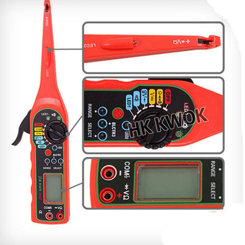 KWOKKER NEW Multi-function Auto Circuit Tester Multimeter Lamp Car Repair Automotive Electrical Multimeter Diagnostic Tool