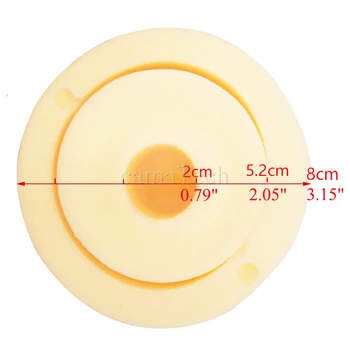 camaTech Silicone Stretchable Soft Flesh Donut Replacement For Cock Vacuum Cylinders Male Penis Enlargement Pump Seal Sleeve Lid 6