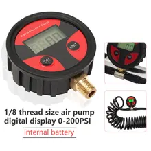 Давление Калибр инструмент ЖК-дисплей цифровой шины Air Давление датчик мотоцикл машина грузовик велосипед тестер мониторинга Системы