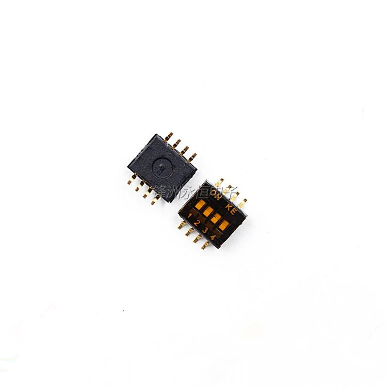 

10PCS/LOT 1.27 SMD 4-bit DSHP04TSGER 1.27mm 4-way DIP switch