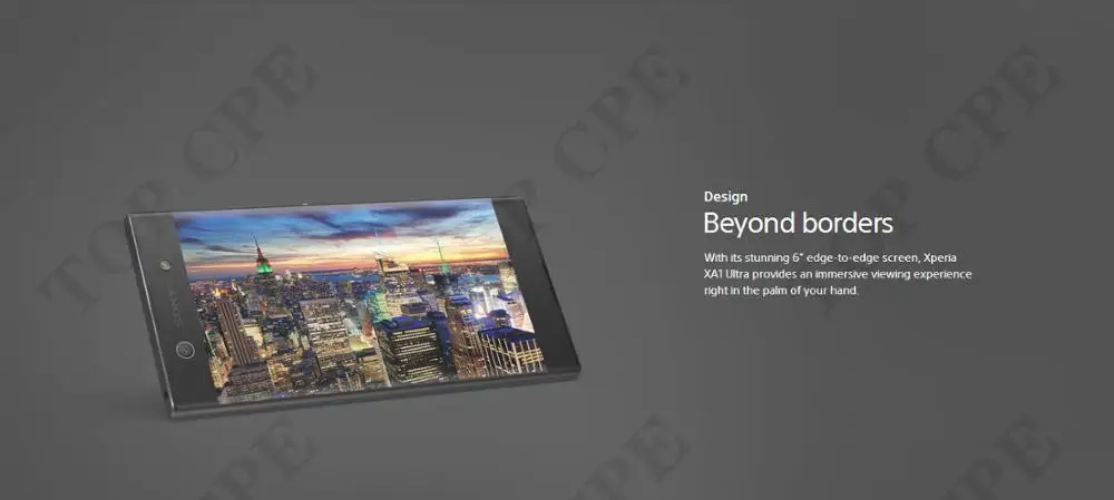 Оригинальный разблокированный смартфон Sony Xperia XA1 Ultra с одним/двумя GSM Sim LTE Android