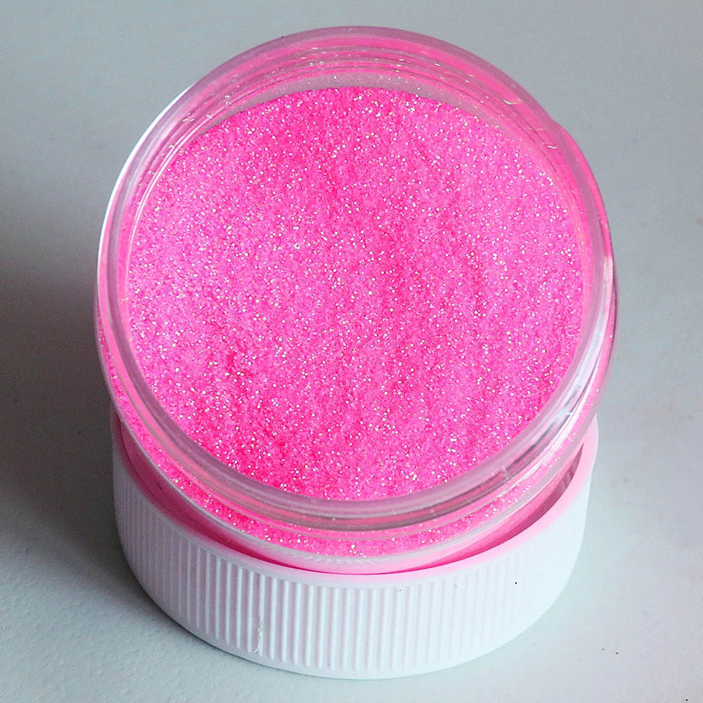

50g Color 33 Bright Pink Glitter Powder Pigment Sequins Powder,Art Decoration for Furniture Art Painting Nail Art Toy Pens