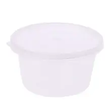 10 шт Кухня одноразовая пластиковая соусница горшок Chutney контейнер с крышкой Slime ящик для хранения 100 мл