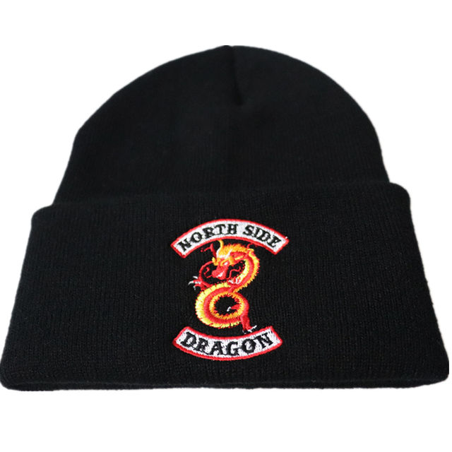 RIVERDALE THEMED EMBROIDERY BEANIE (9 VARIAN)