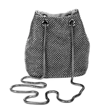 Женские вечерняя сумка с наплечным ремешком Свадебный клатч для выпускного вечера свадебные сумочка со стразами