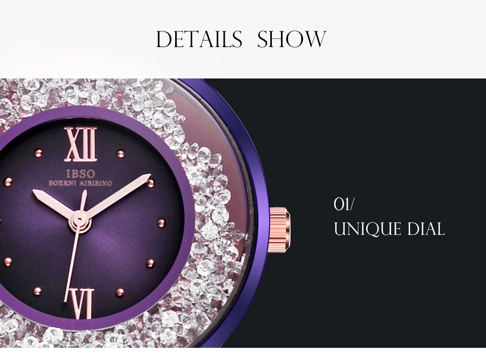 IBSO Brand Women Fashion Watch 2018 Mesh Strap Watch Female Watch 11