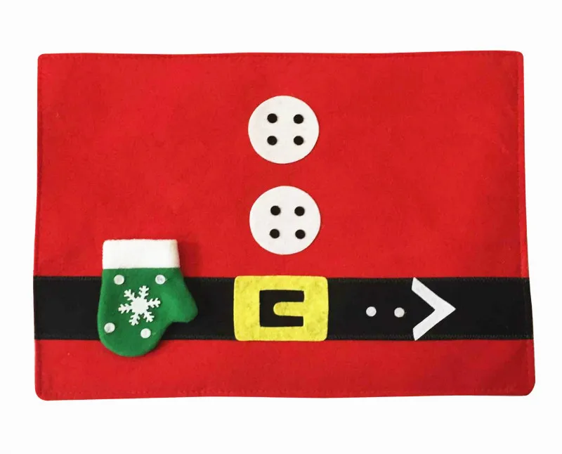 Christmas Table Mats Place Slip-resistant Mat Set Kitchen Hot Pads Accessories Decor 1pcs 5ZHH154 | Дом и сад