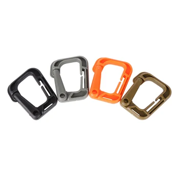 

Fast Hanging Mountain Buckle Outdoor Backpack Accessories Molly System Tactical Multipurpose D-Ring Locking 2 pcs/lot