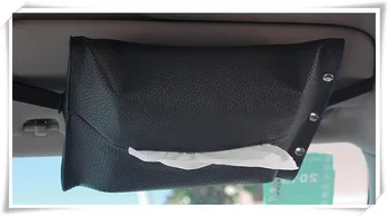 

Car Styling Leather Tissue Box For Nissan Armada Kicks Lafesta ZE1 Z52 Z51 Y61 C13 Qashqai X-Terra X-Trail T32 T31 Accessories