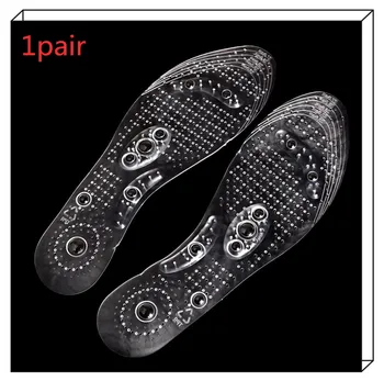 

HOT 1Pair Magnetic Foot Care Insoles Breathable Shoes Pad Magnetotherapy Pad Shoes Soles Accessories Inserts