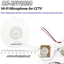 DS-2FP2020 Hikvision Аудио Пикап HiFi микрофон для камеры видеонаблюдения DS-2CD2142FWD-IS DS-2DE3304W-DE