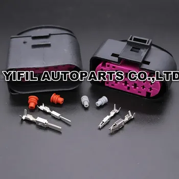 

2/4/10sets/lot 14 Pin/Way Male Female 1.5mm 3.5mm Xenon Headlights Plug Lamp-socket Headlight Connector For Audi VW SKODA