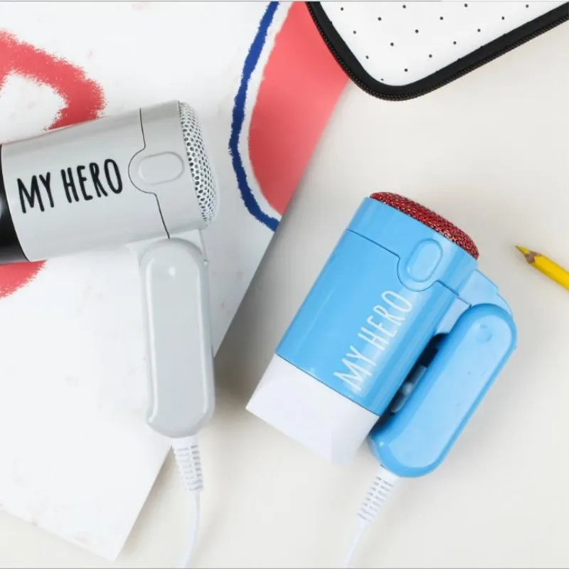 

New Foldable Portable Mini Hair Dryer Beauty Home Travel Hair Dryer Carton Creative Simple Life Hair Styling Appliance 220V 50HZ