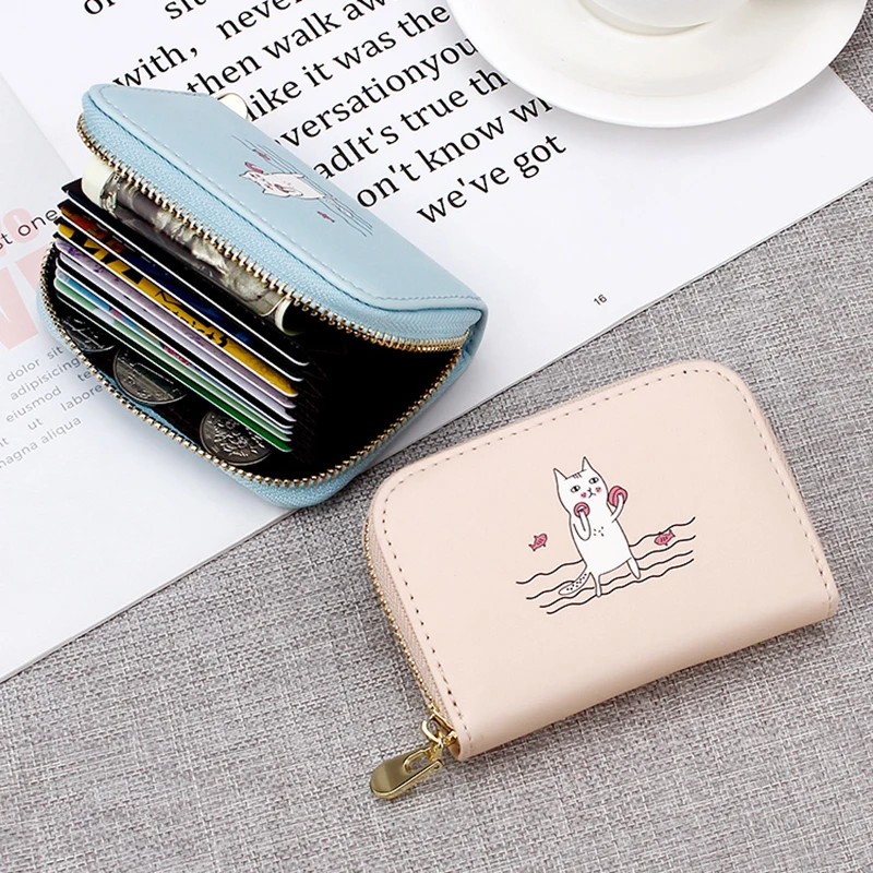 

Cartoon Cute Anime PU Leather Short Wallets Mini Women Small Clutch Female Coin Purse Card Holder Girls Lovely Mini Wallet