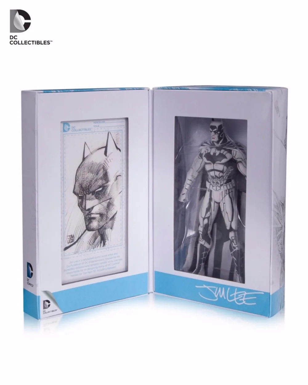  Hot Sale DC Comics Jim Lee Sketch Blueline Pencil Classic Super Hero Batman Action Figure SDCC 2015