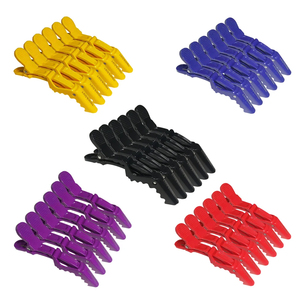 Salon Hair Styling Clips-Sectioning Plastic Alligator Hair Clip For Thick Hair-Non-Slip Hairgrip for Women and Girls Salon Hair Styling Clips-Sectioning Plastic Alligator Hair Clip For Thick Hair-Non-Slip Hairgrip for Women and Girls