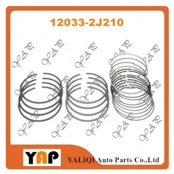 

PISTON RING SET FOR FITNISSAN PRIMER P11 BLUEBIRD U13 SR20DE 2.0L L4 16V STD 12033-2J210 12033-3J600 1996-2014