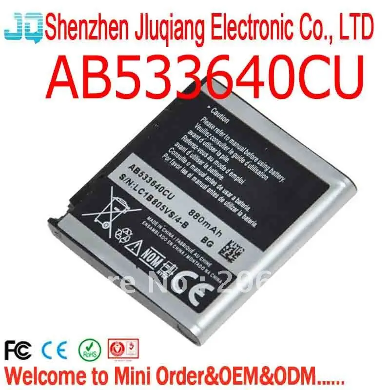 Batería Li-ion Para Samsung ab533640ce sgh-g608 sgh-f268 ab533640ae Ab533640cu 