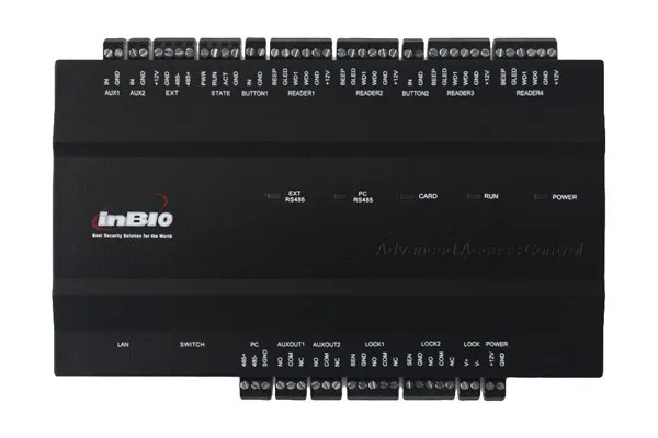 

Inbio260 fingerprint access control panel card reader TCP/IP RS485 interlock biometric access controller in stock fast delivery