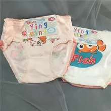 Милые хлопковые трусы с принтом для девочек, детские шорты, трусики для девочек, нижнее белье, трусы для подростков, размер 130-140-150, 6 шт./партия