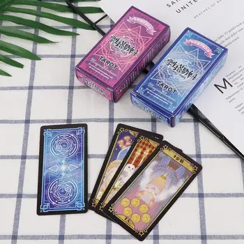 

Student Tarot Cards With Colorful Box Mysterious Divination Astrology Board Game