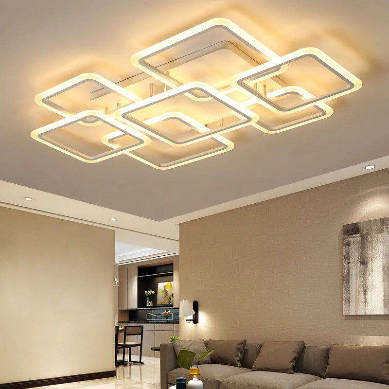 

Acrylic Modern LED Ceiling Lights For Living room Bedroom lamparas de techo Indoor Home Lighting Fixtures luminaires AC90-260V
