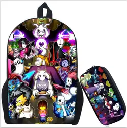 2019 Новое поступление Awsome Undertale принт Рюкзак Mochila мальчики девочки школьные сумки детские книжные сумки на плечо рюкзаки подарок сумки