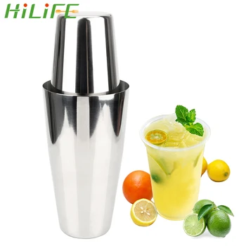 

HILIFE Barware Stainless Steel Bar Tools Bar Accessories Flair Mixing Tin Set Filter Cocktail Shaker
