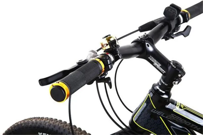2 шт горный велосипед шоссейный велосипед MTB Руль Ручки резиновые противоскользящие пот упорная ручка дропшиппинг#0401