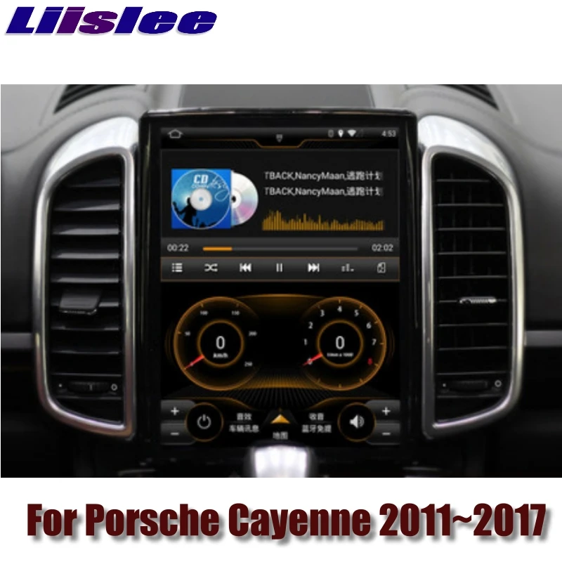 Для Porsche Cayenne S V6 92A 2011~ MACAN NAVI 2G ram LiisLee Автомобильный мультимедийный gps wifi Аудио CarPlay 1" Радио навигационная карта