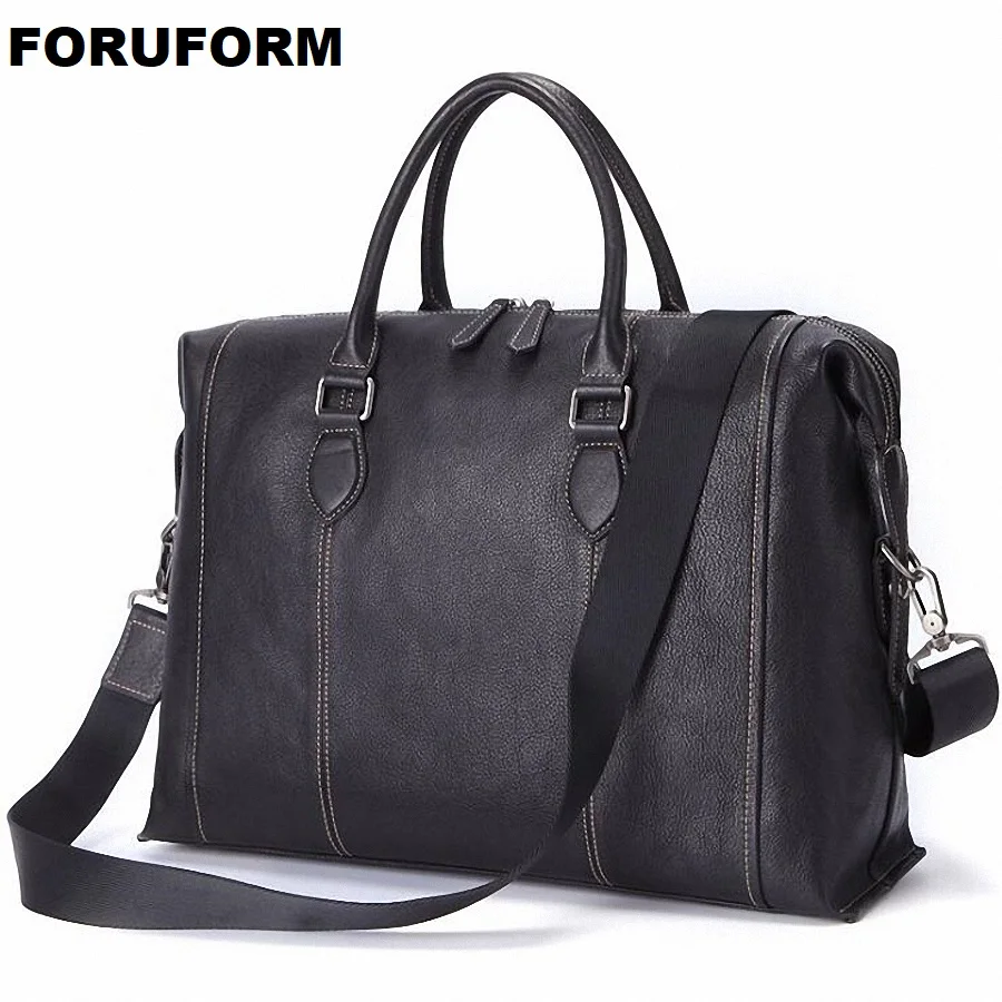 Genuine Leather Men Briefcases Laptop Casual Business Tote Bags Shoulder Crossbody Bag Men's Handbags Large Travel Bag LI-2458
Genuine Leather Men Briefcases Laptop Casual Business Tote Bags Shoulder Crossbody Bag Men's Handbags Large Travel Bag LI-2458