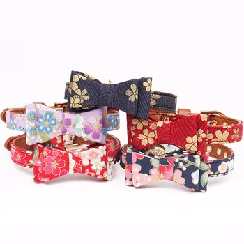 

1 PCS PU Pet Collars Dog Lead Leashes Wash Gold Pet Accessories Automatic Retractable Dog Collar 1.3*32cm