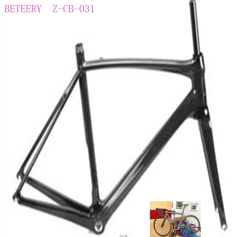 Discount Beteery store   Carbon road  bike 700*23c Carbon road  frame Z-CB-031 carbon frame set includ carbon fork for sale 0