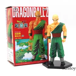 Аниме Dragon Ball Z tien shinhan ПВХ фигурку коллекционные модели игрушечные лошадки 15 см KT2431