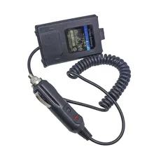 BAOFENG UV-5R 12V автомобиль Зарядное устройство Батарея Элиминатор адаптер для иди и болтай Walkie Talkie “иди и UV5R UV-5RE UV-8HX UV-5RA UV-5RC